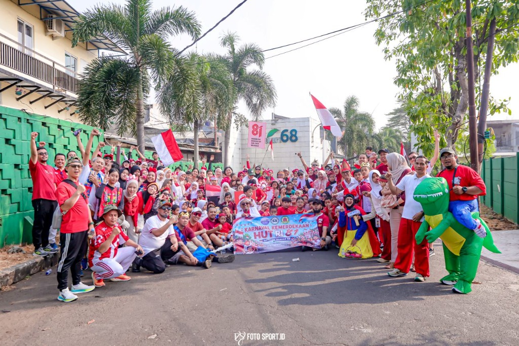 Foto Bersama Warga Hunian 68